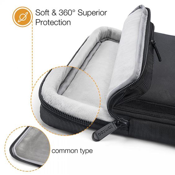 Túi đeo TOMTOC shoulder bags MB Pro 13" Đen